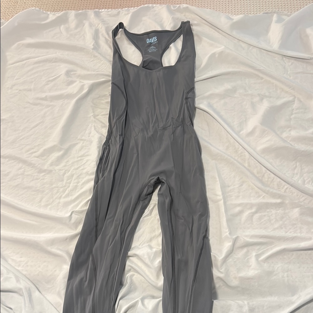 Women's Gray Jumpsuit